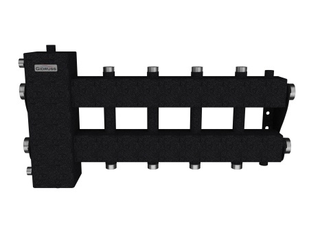 BM-150-5DU (до 150 кВт, подкл. котла G 1½″, 2+2 контура G 1″ + 1 боковой контур G 1½″)